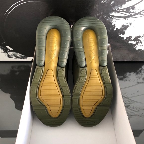 MENS NIKE AIR MAX 270 OLIVE CANVAS | NEW - Picture 6 of 8
